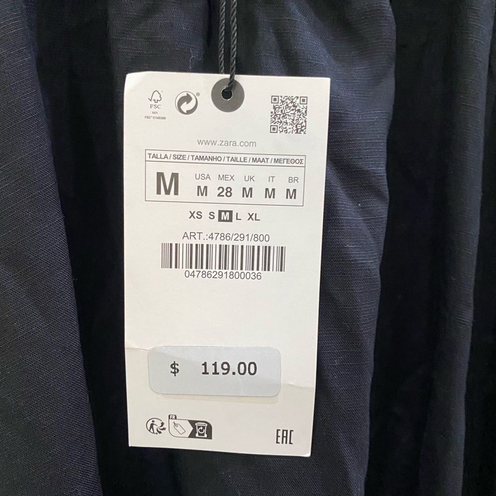 Zara Black Cage Back Maxi Dress - Picture 10 of 11